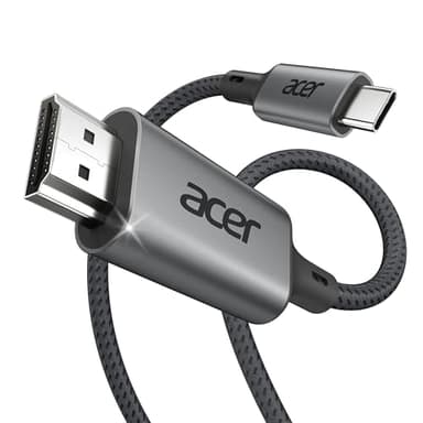 Acer USB C to HDMI Cable for Home Office 6.6FT (4K@60Hz) for Laptop