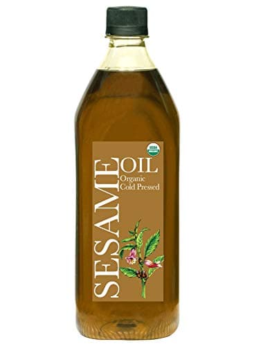 Daana Sesame Oil: CERTIFIED USDA ORGANIC, EXTRA VIRGIN, COLD PRESSED, 34 fl oz