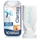 Claritag Advanced Skin Tag Remover - FDA-Cleared Device - Only for Skin Tag Removal - Works in 7-14 Days - Up to 10 Treatment Cycles - Cryogenic Freeze-Off Kit