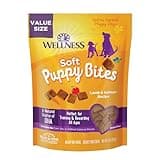 Wellness Puppy Treats, Natural, Training Treat, Grain Free, Soft Lamb & Salmon (8 Ounce Bag)
