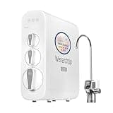 Waterdrop G3P600 Reverse Osmosis System, 8 Stage Tankless Reverse Osmosis Water Filter, NSF/ANSI 42 & 58 & 372 Certified, Under Sink RO System, 2:1 Pure to Drain, Smart LED Faucet