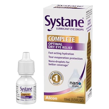 Systane Complete Lubricant Eye Drops, 10 ml