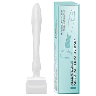 Derma Stamp Microneedle Stamp for Face Skin Gentle Personal Care at Home Beauty Tool Portable Micro Stamp for Women Men 0.25mm