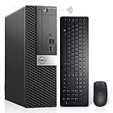 Dell OptiPlex 7060 Windows 11 Pro Desktop Computer SFF, Intel 8th Gen i5-8500 Hexa Core,16GB DDR4 Ram 512GB NVMe M.2 SSD, AX210 Built-in WIFI 6E & Bluetooth 5.2,New Wireless Keyboard & Mouse (Renewed)