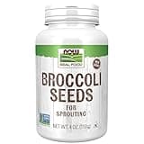 NOW Foods, Broccoli Seeds For Sprouting, Non-GMO Project Verified, 4 Ounces