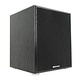 Rockville Rock Shaker 12 Black, 12" Powered Subwoofer, 800W, Deep Bass, Class-D Amp, RCA Inputs, Perfect for Home Theater & Studio
