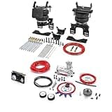 TORQUE Air Bag Suspension Kit with Compressor Kit for 2017-2025 Ford F250 F350 4WD only and F450 2WD 4WD F-250 F-350 F-450 Super Duty Rear Helper Bag Spring 5000 lbs (Replaces Firestone 2625) (TR2625)