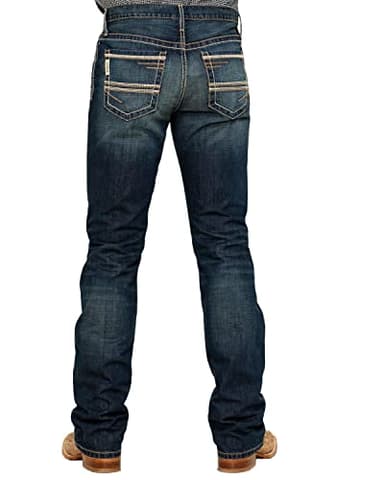 Cinch Men's June Ian Pants, Indigo, 34x32