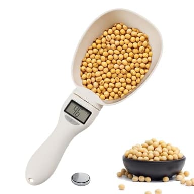 1PC Digital Measuring Spoon, 2026 New Digital Food Measuring Scoop Scale, Electronic Kitchen Measuring Spoon 800g / 0.1g High Precision with LCD Screen for Home Cooks Bakers Chefs Pet Owners