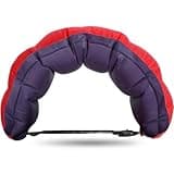 Lewtemi 1 Pcs Inflatable Swim Belt Pool Flotation Portable Waist Floatation Aid for Adults Adjustable Floating Swimming Training Aid Waist Belt with Buckle and Rope for Swimming Beginner(Red and Blue)