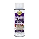 Aleene's Spray Finish 6oz Acrylic Sealer, 6 Ounce (Pack of 1), Clear-Matte