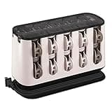 Remington Shine Therapy Argan Oil & Keratin Treated Hot Rollers Set, Professional Hair Curlers for Setting All Hair Lengths from Short and Medium to Long