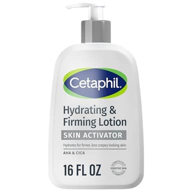 Cetaphil Skin Activator Hydrating & Firming Body Lotion 16oz, Mandelic Acid (AHA) and Centella Asiatica (CICA) Body Moisturizer, Hydrates and Firms Aging Skin, Anti-Aging Body Skincare