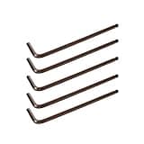 Rannb 7/32" Hex Key Wrench L Shaped Ball End Allen Wrench -5pcs