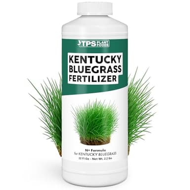 Kentucky Bluegrass Fertilizer for Kentucky Bluegrass, Great for Midnight, Award, and NuGlade Varieties, Liquid Fertilizer by TPS Plant Foods, 32 oz (1 Quart)
