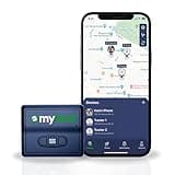 GPS Tracker by Myloc8 – Universal GPS Tracker for Vehicles, Kids, and Luggage, GPS Car Tracking Device, 4G LTE, Real-Time Updates for Trucks, Trailers, Bikes, Hidden with Magnet, Subscription Required