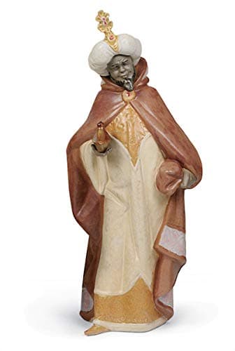 Lladro King Balthasar Gres-Finish Porcelain Figurine