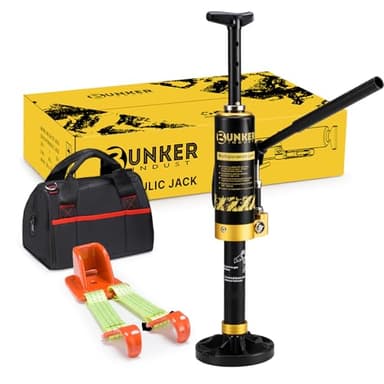 BUNKER INDUST Portable Hydraulic Recovery Jack with Lift Mate, 4x4 Off Road Lift Jack for SUV ATV UTV, 19,400 lbs Lifting Capacity