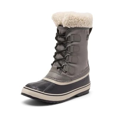 SOREL Women's Winter Carnival Waterproof Boot - Quarry, Black - 8
