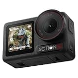 DJI Osmo Action 5 Pro Essential Combo, Waterproof Action Camera with 1/1.3" Sensor, 4K/120fps Video, Subject Tracking, Stabilization, Dual OLED Touchscreens, Action Camera 4K Ideal for Sports, Vlog