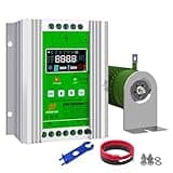 Marsrock 3000W MPPT Hybrid Wind Solar Controller Charge and Discharge Regulator Deluxe Version for Wind Max 1500W Solar 1500W for 12/24V Sealed and Lithium Battery Colorful LCD Display (12/24V)
