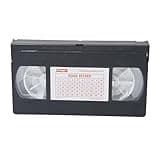 Progo VCR Head Cleaner - VHS Head Cleaner for VHS/VCR Players - Dry Technology, No Fluid Required, Reusable Up to 50 Times, Easy to Use, Safe Cleaning