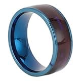 Asixxsix Smart NFC Ring, Steel Material, for Door Locks, File Transfer, NFC Devices, Ideal Gift for Men, All Round Sensing Technology Wearable Smart Ring for Mobile Phones (12)