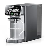 Stokk T1 Lite UV Reverse Osmosis Water Filter Countertop, Reverse Osmosis System with Carafe Alkaline Boost, 6-Stage RO Water Filtration System, NSF/ANSI 58&372, Reduce TDS PFAS Water Purifier (Gray)