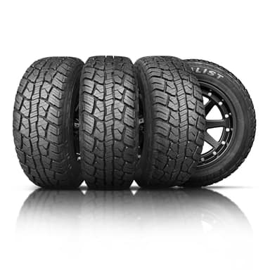 Set of 4 (FOUR) Finalist Terreno A/T LT275/70R18 125/122S 10 Ply Load Range E SUV Light Truck All Season All Terrain Tires 275/70/18 (Tire Only) + 3 Year Road Hazard Warranty Included 275/70/18
