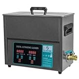 SupRUCCI Ultrasonic Cleaner 6L - High Power 180w Ultrasonic Carburetor Cleaner with Heater Timer for Cleaning 3D Printed, Parts, Carburetor, Circuit Board, Jewelry, Safely Removes Oil and Rust