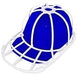 UUGLAM Hat Washer Cage Hat Cleaner for Baseball Caps Hat Washer for Washing Machine, Hat Protector Racks for Adult/Kid's Ball Cap, White