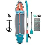 Drift Inflatable Stand Up Paddle Board - SUP Paddle Board and Accessories, Including Pump, Paddle, and More - Native Floral, Adult, 11'6"