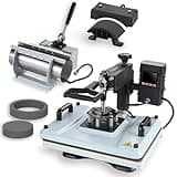 PlanetFlame Heat Press Machine 12x15 Inch, 360° Swing Away 5 in 1 Heat Transfer Machine, Multifunctional Heat Transfer Press Machine with 30OZ Tumbler Attachment for Hat/Plate/T-Shirt/Mug, Blue