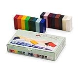 Encaustic Art The Original - BASIC SELECTION Set of 16 -Encaustic Wax Block Colors Set -Non-Toxic, Beeswax For Encaustic Art Supplies -Handcrafted in Germany
