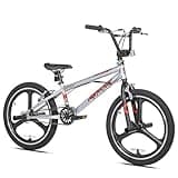 Razor Agitator BMX/Freestyle Bike - 20 Inch Bike for Boys - Quick Release Adjustable Seat Post - BMX Bicycle with Front and Rear Brakes, Steel Frame and Fork, and Front and Rear Pegs