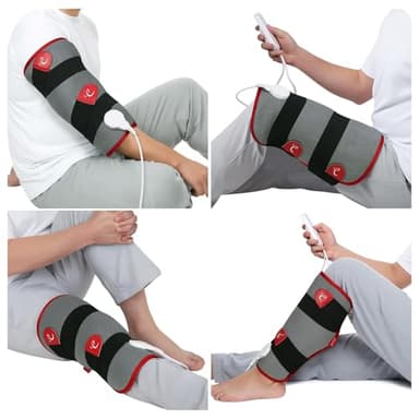 Comfytemp Leg Heating Pad, FSA Eligible Items Only List Wearable Heat Pad for Leg and Calf, HSA Electric Heat Wrap for Thigh/Knee/Arm/Hamstring Soothing Warmth, Birthday Gifts for Mom/Women/Wife/Her