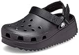 Crocs Unisex Classic Hiker Clogs Black, Numeric_5 US Men