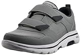 Skechers Men's Go Walk 5 Wistful Sneaker, Charcoal/Grey, 11 X-Wide