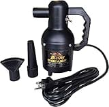METROVAC SK-1-25 Sidekick Blower System - Heavy Duty Car & Motorcycle Cleaner, Dryer - Powerful Compact Air Duster - Portable Car Cleaning Supplies w/ 1.3 Peek HP 120V