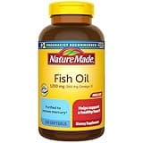 Nature Made Fish Oil 1200 mg Softgels, Fish Oil Supplements, Omega 3 Fish Oil for Healthy Heart Support, Omega 3 Supplement with 230 Softgels, 115 Day Supply