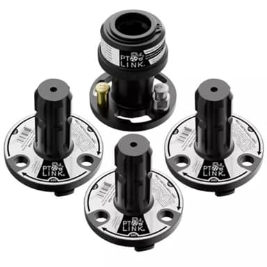 PTO Link® Compact Quick-Connect System - Quad Bundle (1 Tractor/Female Coupler + 3 Implements/Male Coupler), for Sub-Compact a& Compact Category 1 Tractors & Implements ONLY (w/max Rating up to 70 HP)