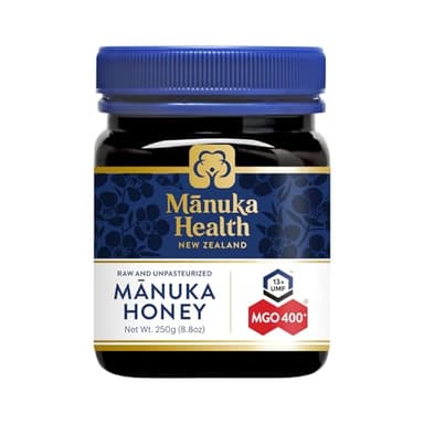 Manuka Health UMF 13+/MGO 400+ Manuka Honey (250g/8.8oz), Superfood, Authentic Raw Honey from New Zealand