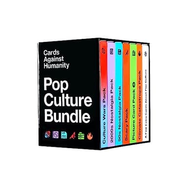 Cards Against Humanity: Pop Culture Bundle • 6 Popular Themed Packs + 10 All-New Cards