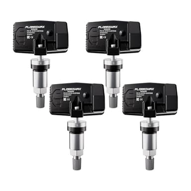 FLORRIWAX TPMS Sensor, Set of 4 315Mhz Tire Pressure Sensor Compatible with Nissan Infiniti Suzuki, Tire Sensor OE Replaces#40700JK01B,40700JA01B,40700CD001,40700JA01C