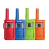 Cobra RX100 16-Mile Range Family Walkie Talkies (4-Pack) - 16-Mile-Long Range, Kid-Friendly Communication, 22 Channels, NOAA Weather Alerts, Call Alerts
