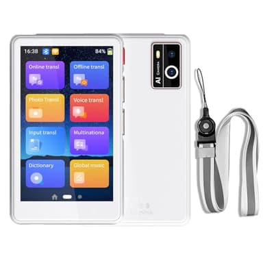 Language Translator Device No WiFi Needed, Two-Way AI Voice Translator for All Languages, 139+ Language Online Translation,4" HD Offline/Photo Translation for Travel/Business/Study