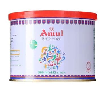 NT# Amul Pure Ghee 500G -Ghee is very healthy for our Body. 1 spoon a day of Ghee keeps you fit & strong in this fast life where we need to be active & energetic always