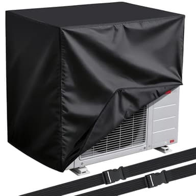 Ninonly Air Conditioner Cover for Outside Units 30" x 30" x 32", 600D Waterproof Windproof Oxford Fabric Outdoor AC Cover for Winter, AC Parts & Accessories