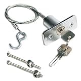 Emergency Release Lock Kit, Universal Garage Door Emergency Release Lock Kit, Garage Door Opener Quick Release Lock Disconnect Key Lock