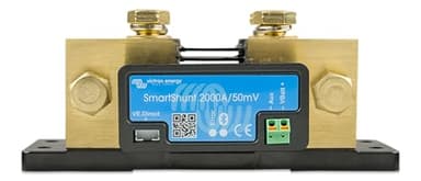 Victron Energy SmartShunt Battery Monitor (Bluetooth) - Victron Smart Shunt - 6.5V-70V, 2000 amp